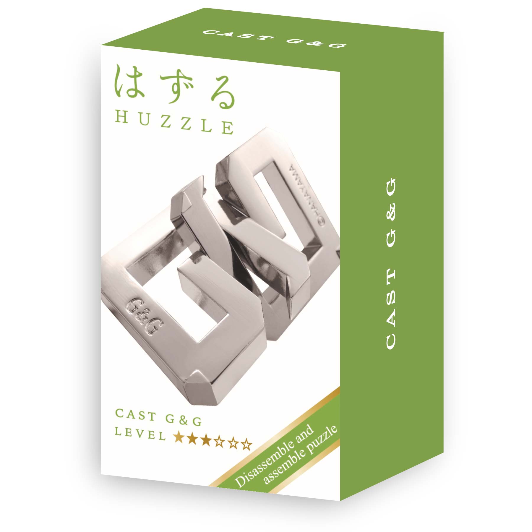 Mini Huzzle G & G (Silber)