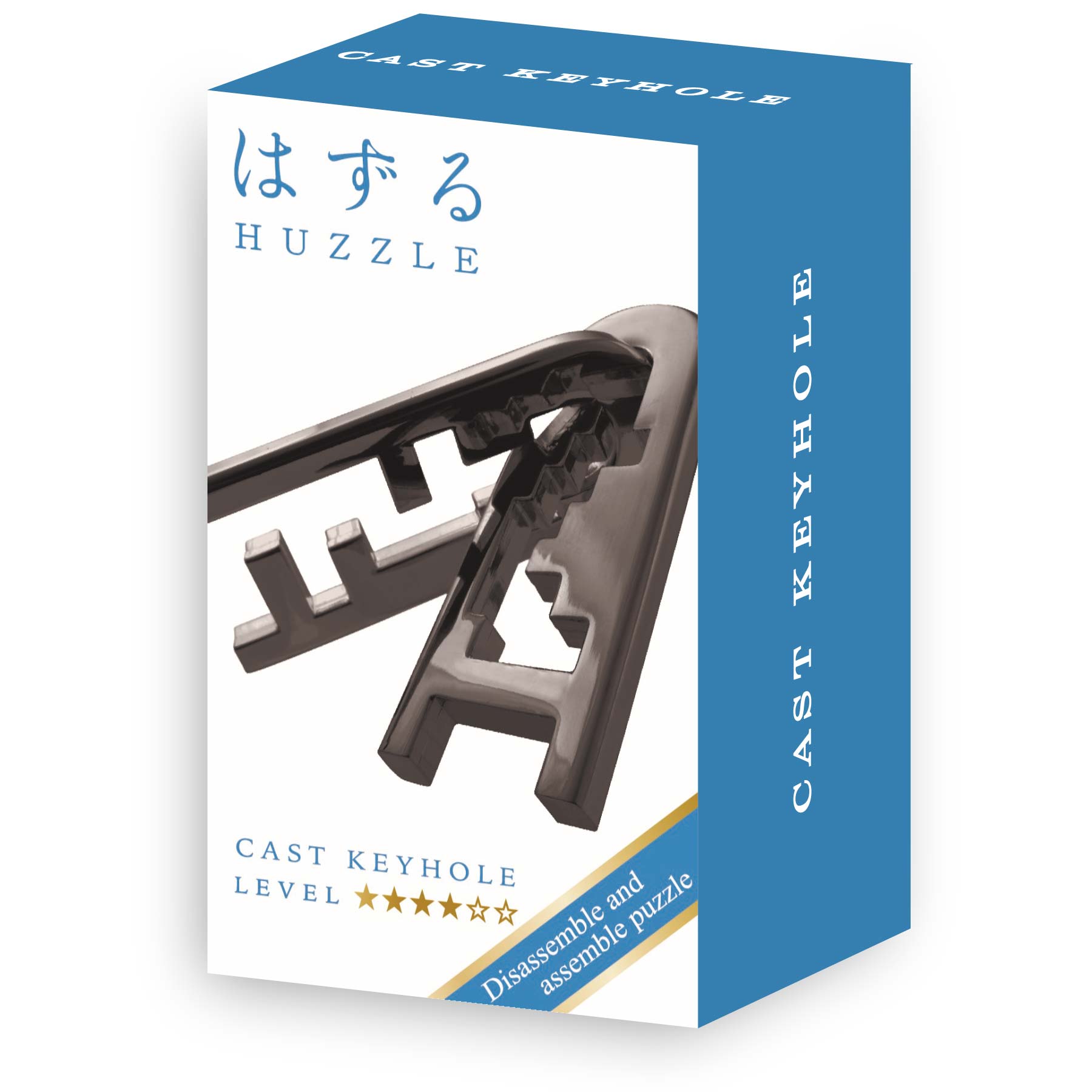 Mini Huzzle Keyhole (Schwarz)