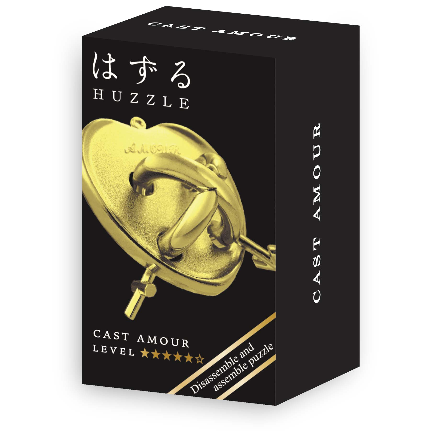 Mini Huzzle Amour (Gold)